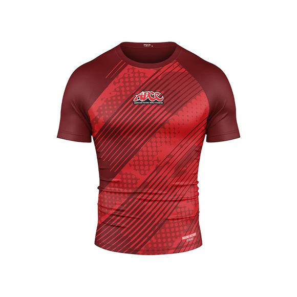 braus | Shirts | Braus Red Rash Guard Short Sleeve L | Poshmark